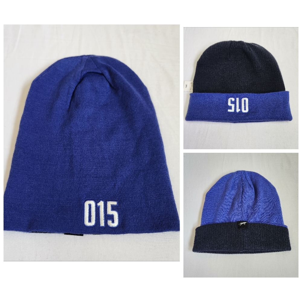 3/$15 SPAO × Super Junior nwt birthday knit hat beanie 015 Donghae blue black OS